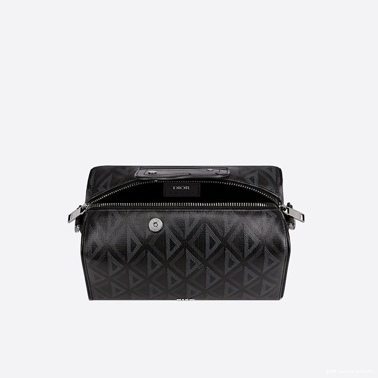 Cheap Black Diamond Bag Dior 22 Lingot Motif Canvas CD 0730 Luxury